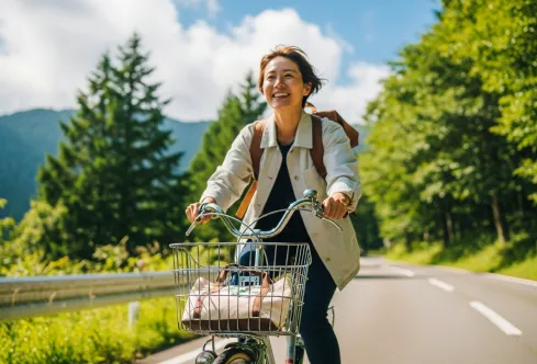 レンタサイクルイメージ画像