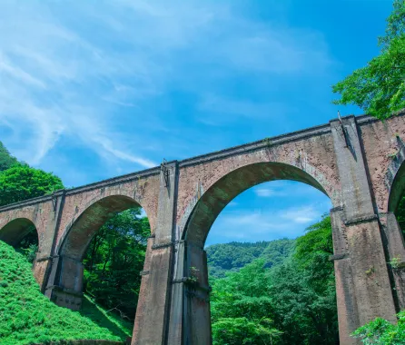 碓氷第三橋梁(通称：めがね橋)の画像