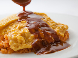 チキンのオムライス