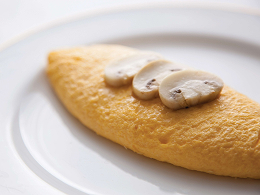 マッシュルームオムレツ